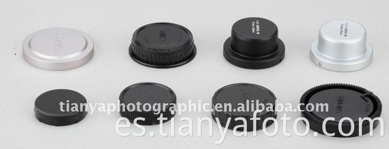 Tapa de lente plástica de 25 mm-95 mm 82 mm para cámara para Canon Sony para Sony Nikon para Canon